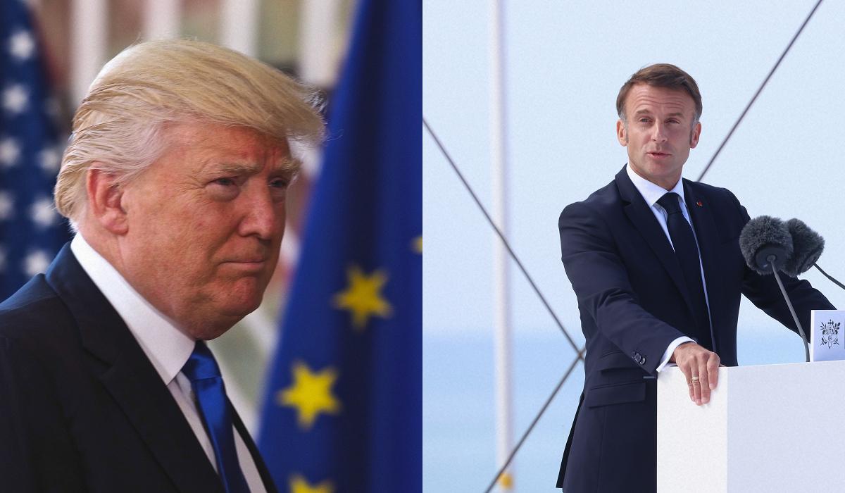 Трамп заявив, що питання територій вирішуватимуть тільки з Україною, - Макрон