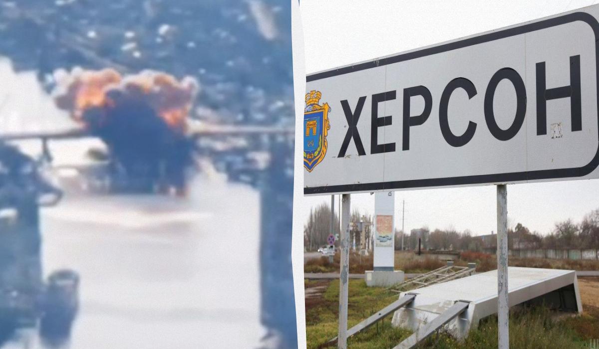 Після знищення моста у Херсоні сотні людей можуть опинитись у пастці, - ОВА