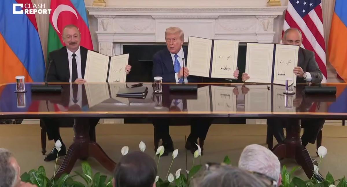 Трамп, Алієв, Пашинян підписали угоду про припинення бойових дій