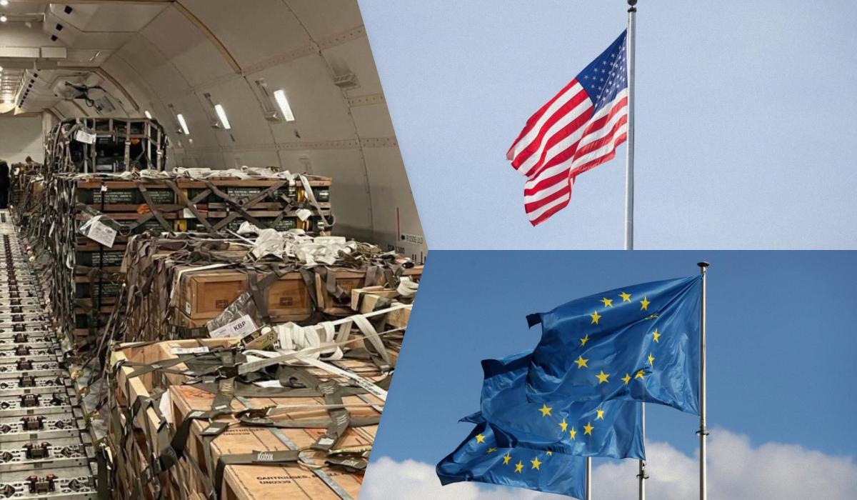 Європа чи США: хто надає більше військової допомоги Україні