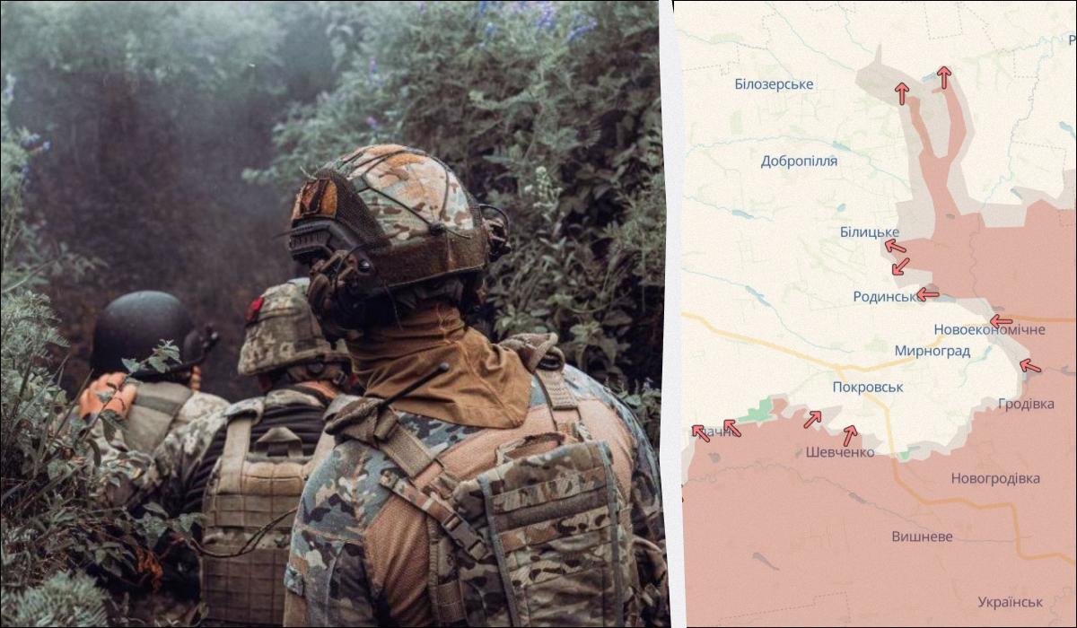 Генштаб зробив заяву щодо ситуації в районі Покровська і Добропілля