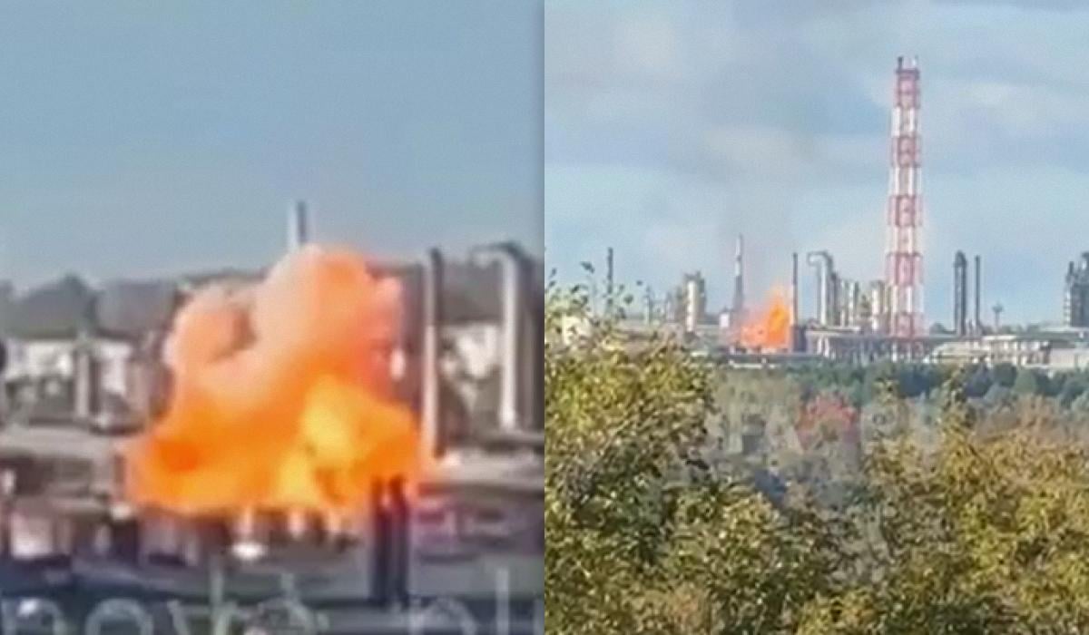 Українські дрони вдарили по російській Уфі, загорівся нафтозавод, - джерела